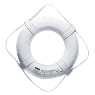 Jim-Buoy® - G Style 30" White Foam Life Ring