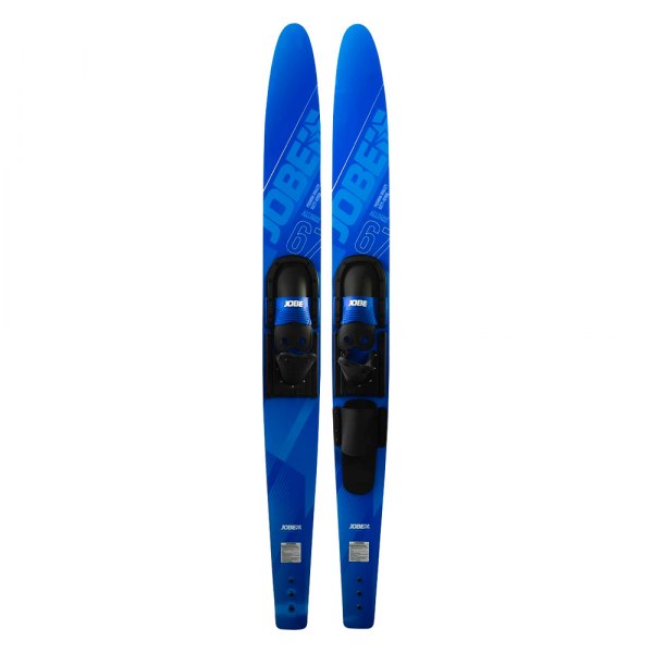 Jobe® - Allegre 67" 5.5-14 Blue Combo Water Skis with Horse-Shoe Binding