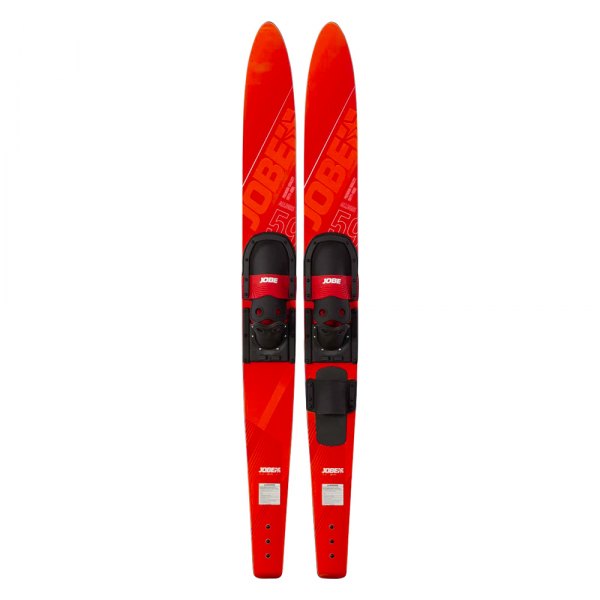 Jobe® - Allegre 67" 5.5-14 Red Combo Water Skis with Horse-Shoe Binding