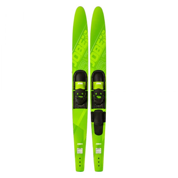 Jobe® - Allegre 67" 5.5-14 Lime Green Combo Water Skis with Horse-Shoe Binding