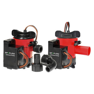 Johnson Pump® - 12 V 1000 GPH Automatic Submersible Bilge Pump with Switch