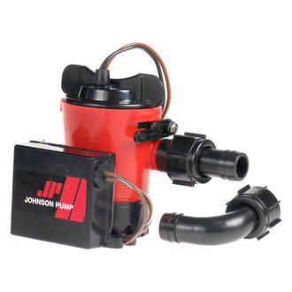 Johnson Pump® - 12V 1000 GPH Ultima Automatic Submersible Bilge Pump wuth Switch