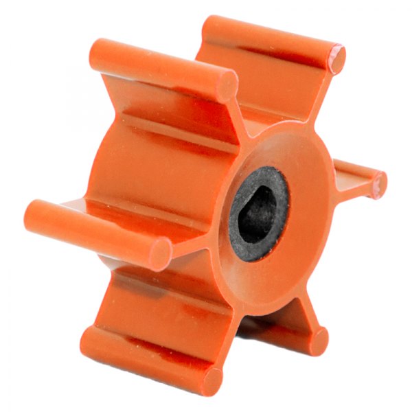 Johnson Pump® - 6-Blade Orange Polyurethane 2" D Single Flat Drive Impeller