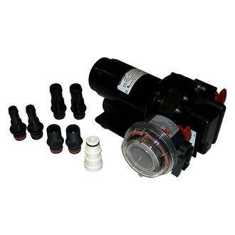 Johnson Pump® 1013329103 - Aqua Jet Flow Master WPS 12 V 300 GPH Electric Variable Flow Diaphragm Washdown Pump