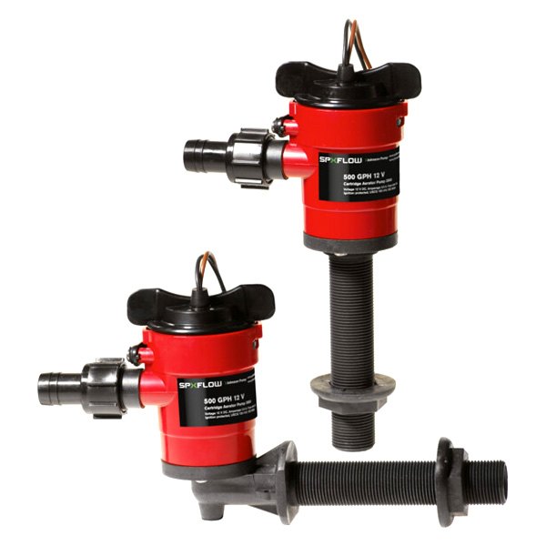 Johnson Pump® - 12 V 1248 GPH Electric Livewell Cartridge Impeller Aerator Pump