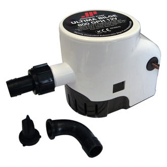 Johnson Pump® - Ultima Bilge 12 V 798 GPH Electric Automatic Impeller Submersible Bilge Pump with Integrated Switch