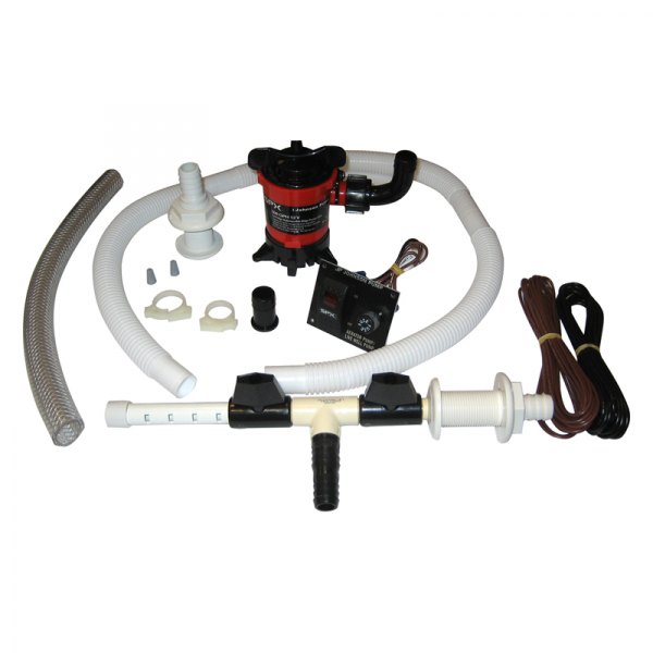 Johnson Pump® - In-Well 12 V 498 GPH Impeller Aerator Kit