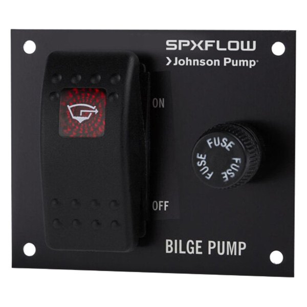 Johnson Pump® - 12 V 2-Way Bilge Control Panel