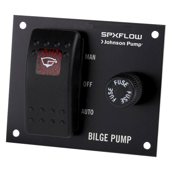 Johnson Pump® - 24 V 3-Way Bilge Pump Switch Control Panel