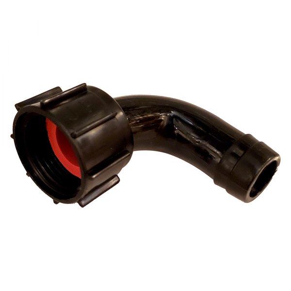 Johnson Pump® - 90° Plastic Black Elbow Dura Port Adapter