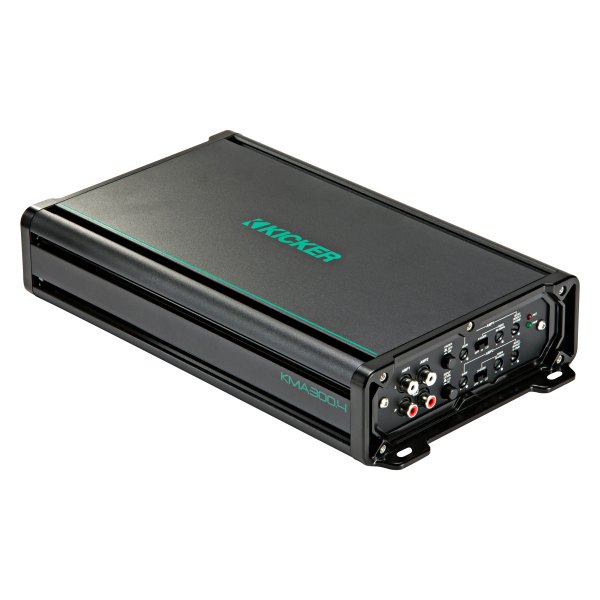 KICKER® - KM-Series 300W 4-Channel Class D Amplifier