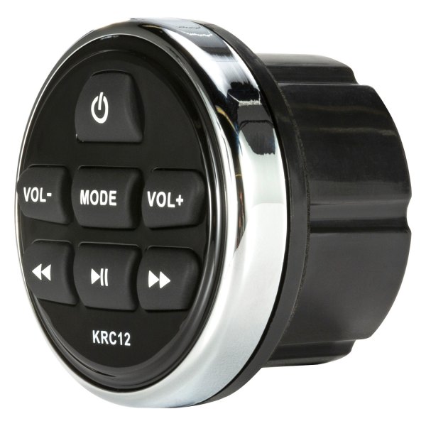 KICKER® - KRC12 Black Wired Stereo Remote Control