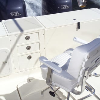 King Plastic Corporation® - StarBoard™ XL 60" L x 24" W x 1/2" T White/White Polymer Sheet