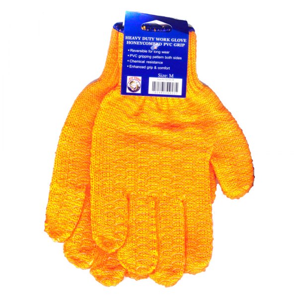 Lee Fisher® - Joy Fish™ Large Orange Vinyl Gloves
