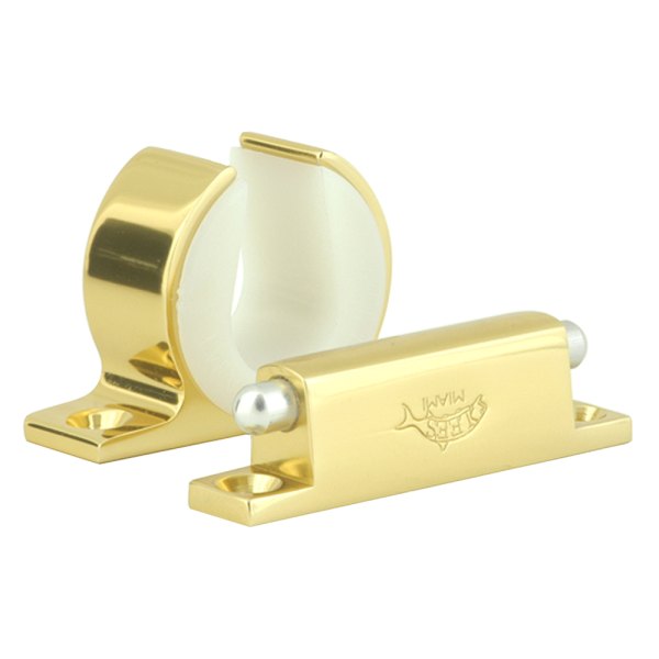 Lee's Tackle® - Bright Gold Aluminum Vertical Reel Hanger for Shimano™ TLD-25/TLD-30 Rod Holders