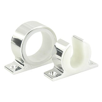 Lee's Tackle® - Bright Silver Aluminum Vertical Rod Rack