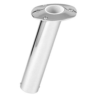 Lee's Tackle® RH534HS - 15° 2-1/4" O.D. Stainless Steel Flush Mount Rod Holder