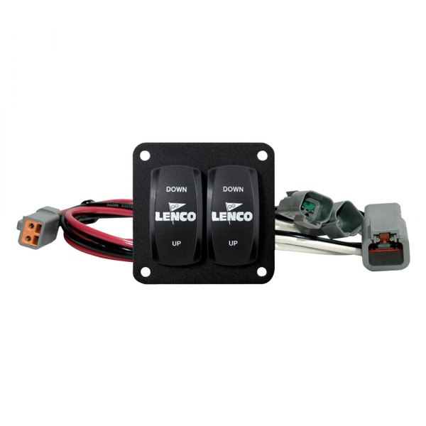 Lenco Marine® - Dual Rocker Switch Kit w/o Retractor