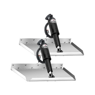 Lenco Marine® - Edge Mount 12V Electric Trim Tab w/o Switch, Pair