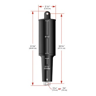 Lenco Marine® - 101 XD Series 11.38" L Electric Actuator with 6' Wire