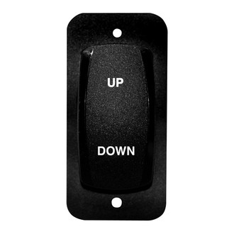 Lenco Marine® - 12/24 V Single Hatch Lift Rocker Switch