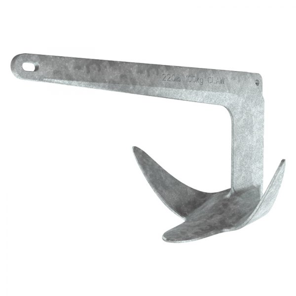 Lewmar® - 2.2 lb Galvanized Steel Claw Anchor