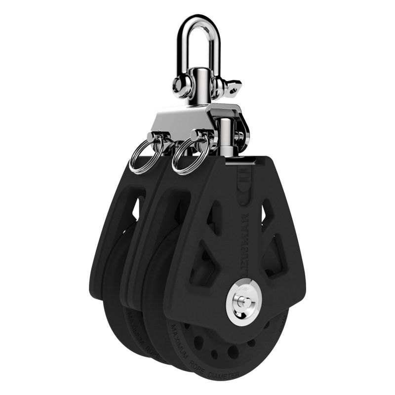 Lewmar® 29925002BK - Synchro Double Utility Block with