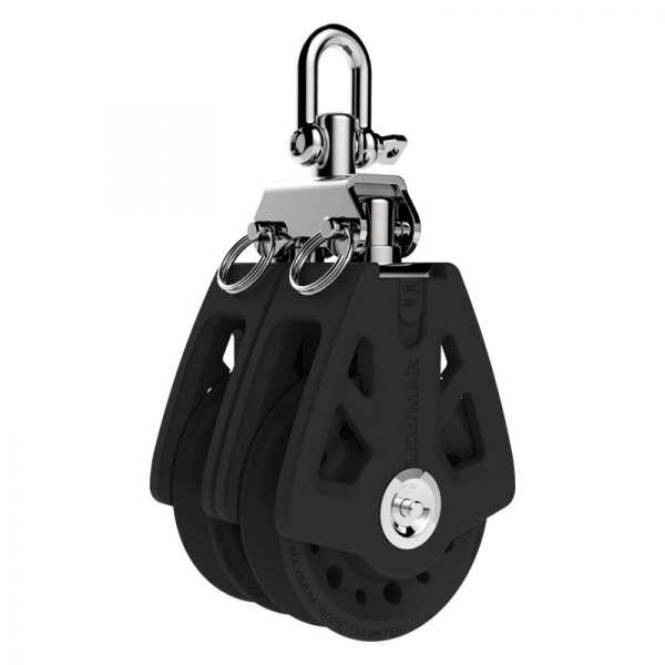 Lewmar® - Synchro Double Utility Block with Swivel Shackle for 1/4" D Lines