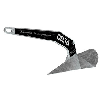 Lewmar® - Delta™ 9 lb Galvanized Steel Plow Anchor