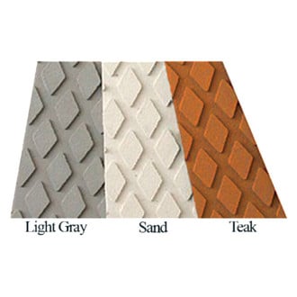 Lewmar® - Treadmaster 47-3/8" L x 35-1/2" W x 1/8" T Teak Non-Slip Decking Sheets