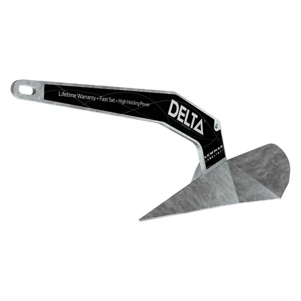 Lewmar® - Delta™ 14 lb Galvanized Steel Plow Anchor