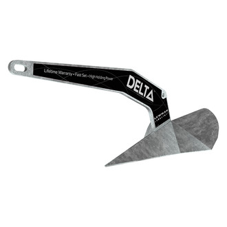 Lewmar® - Delta™ 22 lb Galvanized Steel Plow Anchor