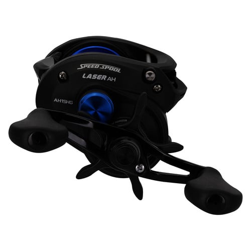 thumbnail interactive-video image 1 of Baitcasting Reel 6.3:1 Gear Ratio – Left Or Right Hand, Black/Orange Or Blue/Silver, For Freshwater Bass 1 of 3