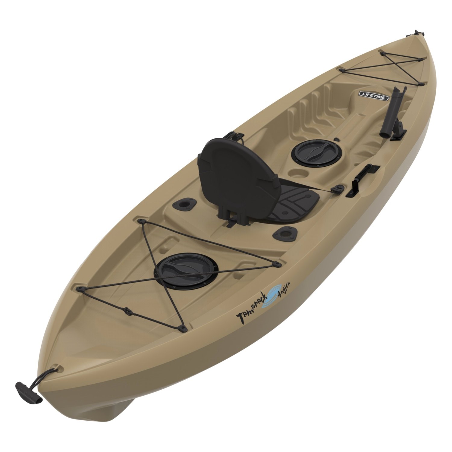 Lifetime® 90237 - Tamarack™ 10' Solo Tan Angler Solid Kayak