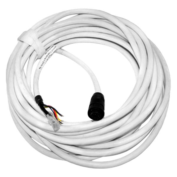 Lowrance® - 98.4' Radar Signal Cable with Bare Wires/Ethernet/Proplietary Connectors for BR24 Radars