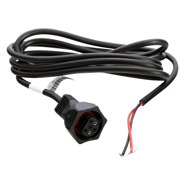 Lowrance® - PC-24U Power Cable with Bare Wires/Proplietary Connectors for Elite-5m Fish Finders
