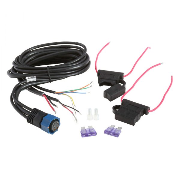 Lowrance® - Power Cable with Bare Wires/Proplietary Connectors for LMS/LCX/GlobalMap Displays