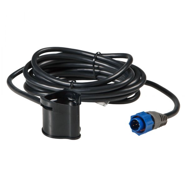 Lowrance® - PDT-WBL 7-Pin Plastic Trolling Motor Mount Transducer with 12' Cable