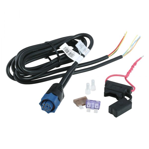 Lowrance® - Power/Data Cable with NMEA/Bare Wires Connectors for HDS/Elite HDI Fish Finders