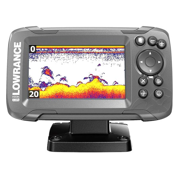 Lowrance® - HOOK²-4x 4.3" Fish Finder with Bullet Transducer