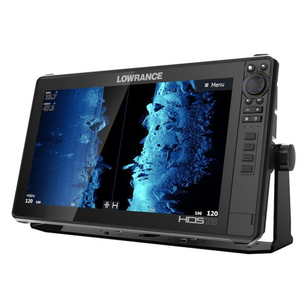 Lowrance® 000-14433-001 - HDS-16 Live 16 Fish Finder/Chartplotter with  Basemap w/o Transducer 