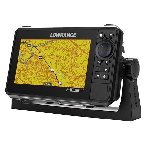 Lowrance® 000-14942-001 - HDS-7 Live Baja 7 Fish Finder/Chartplotter Kit  with Basemap and Point-1 GPS Antenna w/o Transducer