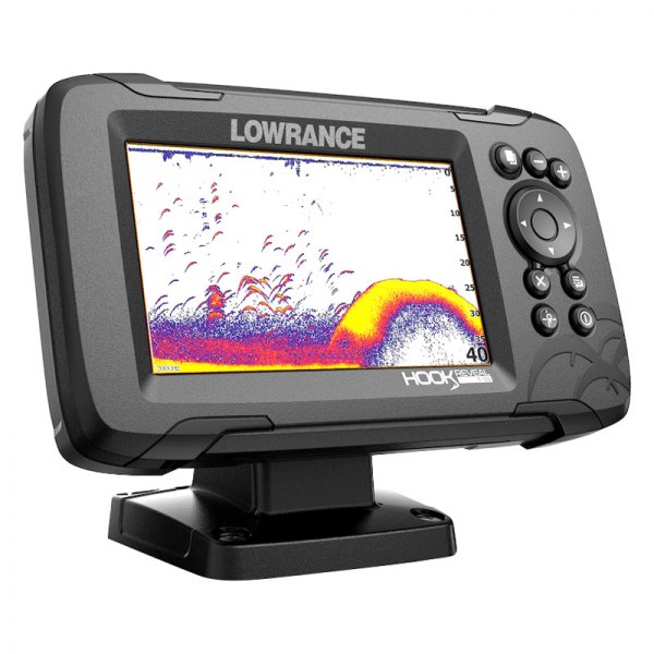 LOWRANCE ローランス HOOK Reveal-5 GPSMAP湖沼図付き Lowrance® - HOOK Reveal 5