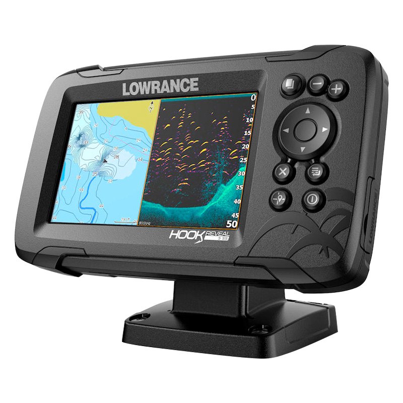 Lowrance® - HOOK Reveal 5 Fish Finder/Chartplotter