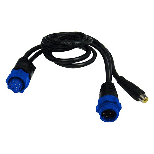 Lowrance® - 2' Video Cable with Proplietary/Proplietary/RCA Connectors