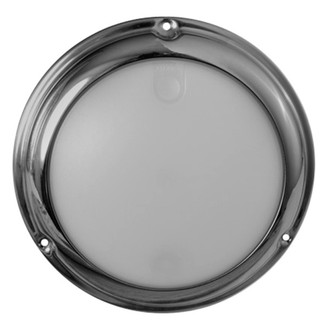 Lumitec® 101097 - Touch 6.75"D 12V DC 244lm White/Blue Surface Screw Mount LED Courtesy Light with Touch Switch