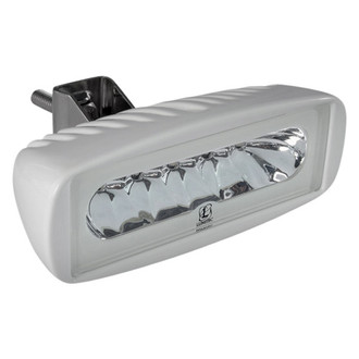 Lumitec® - Caprera 2 16 W 1000 lm 10 - 30 V DC 4.5" L x 2" H x 2.6" D White Housing White/Blue Bracket Mount LED Flood Light
