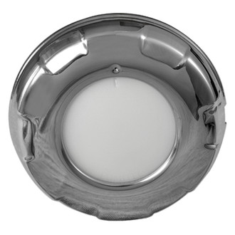 Lumitec® - Aurora 4"D 12V DC 180lm White/Blue Dimming Surface Screw Mount LED Courtesy Light