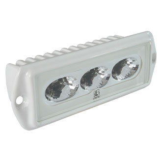 Lumitec® - Capri LT 16 W 1000 lm 10 - 30 V DC 1.8" L x 4.9" H x 1.8" D White Housing White Flush Mount LED Flood Light