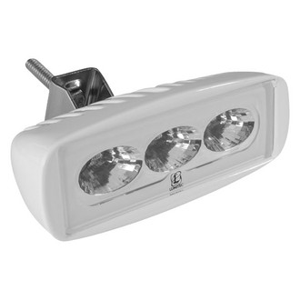 Lumitec® - Caprera LT 16 W 1000 lm 10 - 30 V DC 4.5" L x 2" H x 2.6" D White Housing White Bracket Mount Non-Dimming LED Flood Light